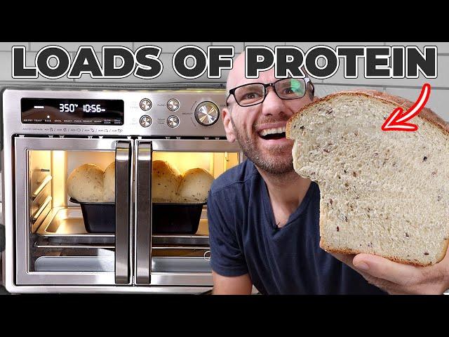 Protein Bread so easy its Baked in an Air Fryer - The Midea Flexify French Door Air Fryer Oven