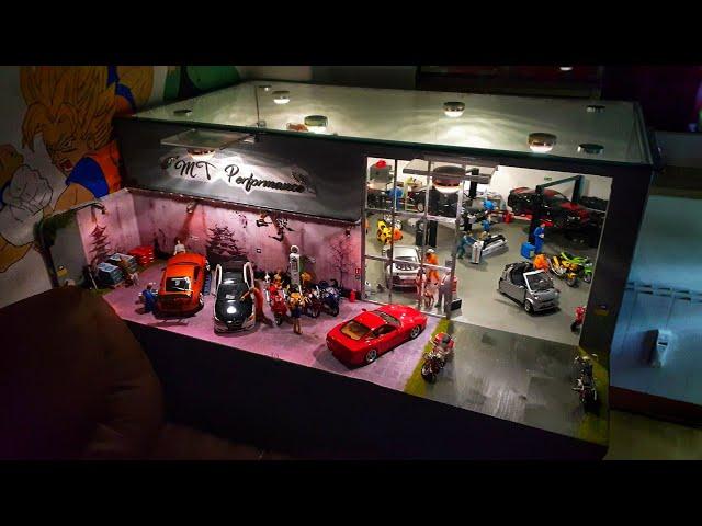 1/18 Garage Diorama (Miniature)