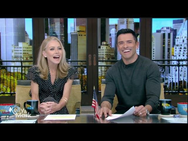 Live with Kelly and Mark - JEFFREY WRIGHT || Kelly and Mark - November 18th, 2024 New Episode 720HD