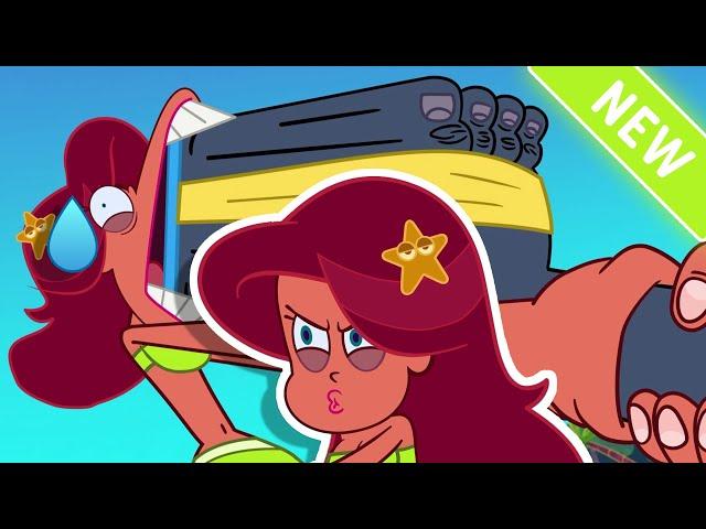 Zig & Sharko | NEW SEASON 4  FOOT THIEF ! - Compilation in HD