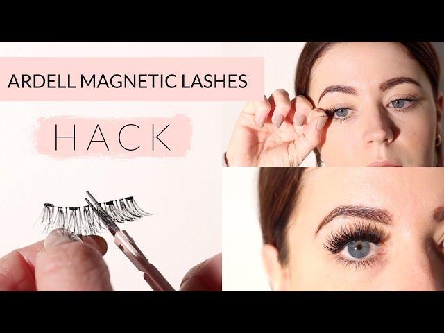 ARDELL MAGNETIC LASHES HACK!