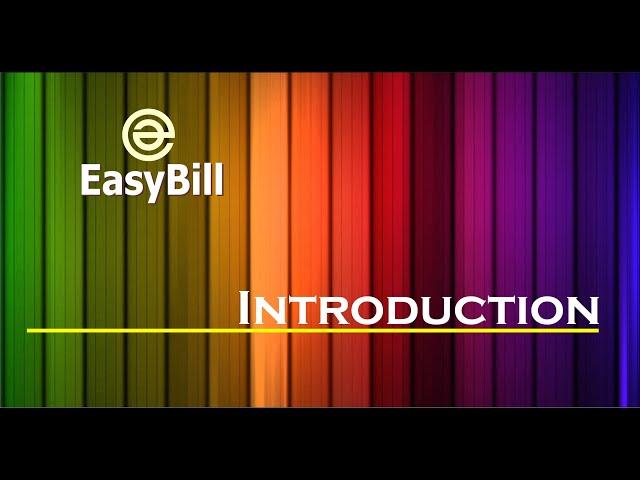 EasyBill Introduction