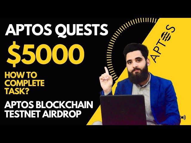 $5000 APTOS Blockchain Airdrop||How to complete APTOS Testnet Quests & EARN $APC ||aptpp quest tasks