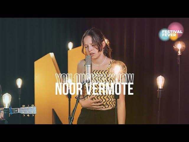 Festival Fever: Noor Vermote - You Oughta Know (cover Alanis Morissette)