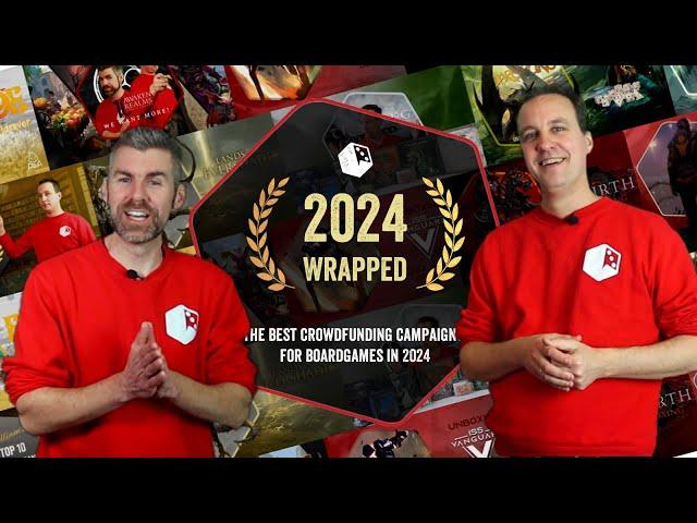 Board Games 2024 wrapped - the best crowdfunding campaigns