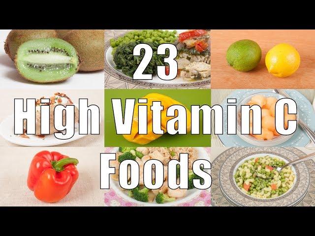 23 High Vitamin C Foods (700 Calorie Meals) DiTuro Productions