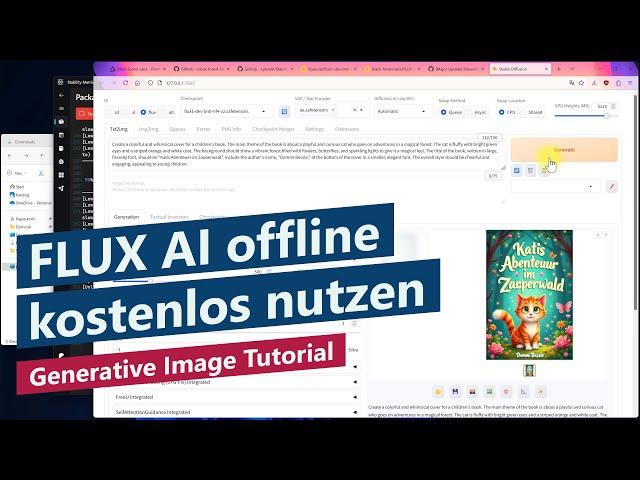 FLUX AI: Lokal installieren, kostenfrei nutzen (ohne ComfyUI) – Einfaches Tutorial zu FLUX.1 [dev]