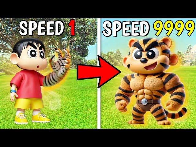 Shinchan Upgrading to Tiger Shinchan  in GTA 5!