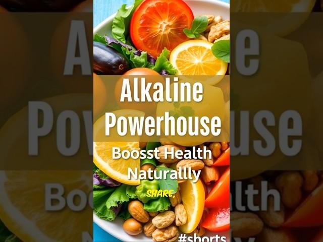 Boost Your Health: Top Alkaline Foods! #facts #healthyfood