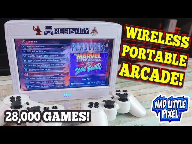 This Wireless Portable Arcade Console Has 28,000 GAMES For Only $80!