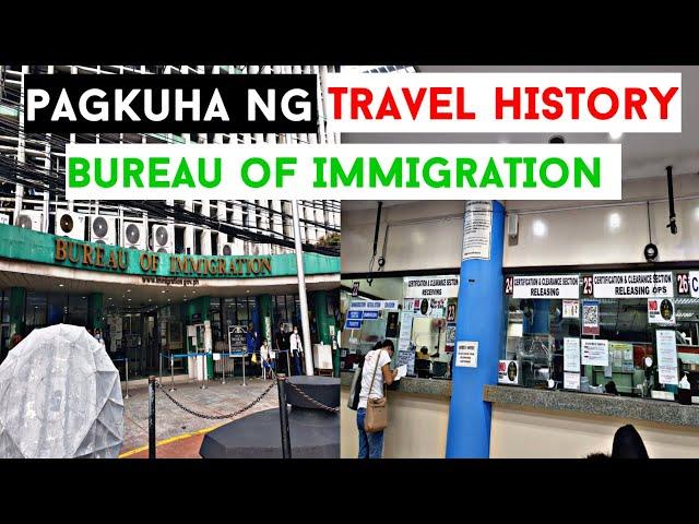 Pagkuha ng Travel History sa Bureau  Of Immigration|Unica hija's Vlog #Travelhistory #BOI