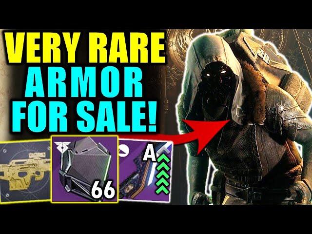 Destiny 2: VERY RARE ARMOR SET FOR SALE! - Xur Review (Aug 16 - 19)