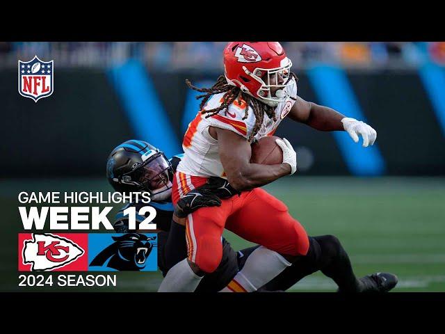 Kansas City Chiefs vs. Carolina Panthers Game Highlights | NFL 2024 Season Week 12