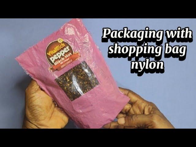 Packaging with shopping bag