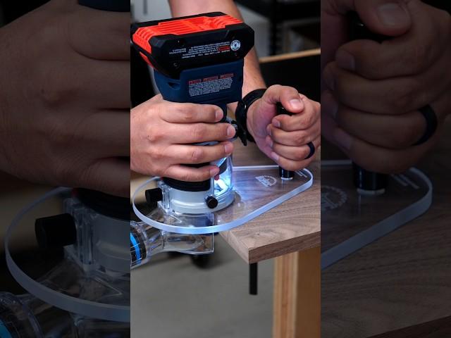 NEW base plates for the NEW Bosch cordless trim router #woodworkingtools