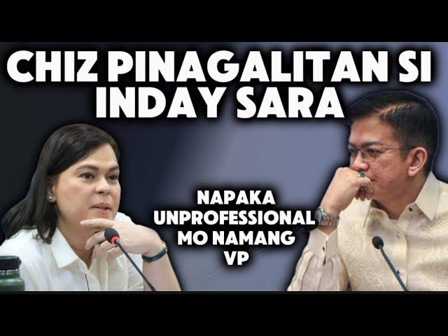 CHIZ GIGIL RIN KAY SARA