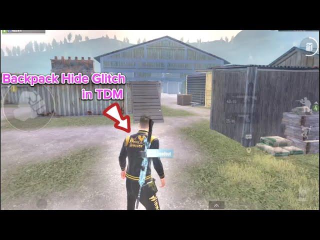 Backpack hide Glitch in TDM Guide Tutorial 2023/PUBG MOBILE / BGMI