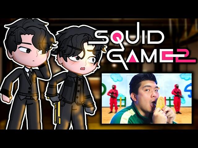 FRONTMAN react to If ASIANS Play Squid Game || SQUID GAME 2 || gacha reaction video ||