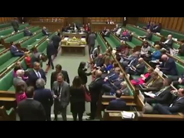 SNP MPs sing Ode To Joy during Brexit Bill vote