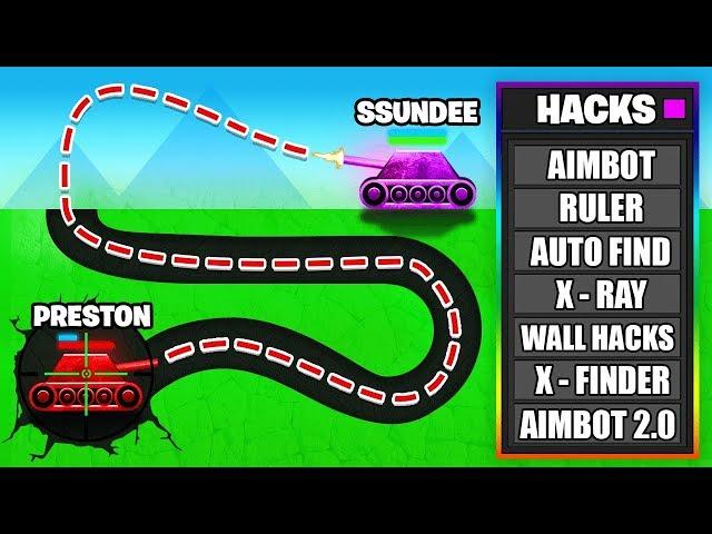 Using AIMBOT To TROLL PRESTON (ShellShock Live)