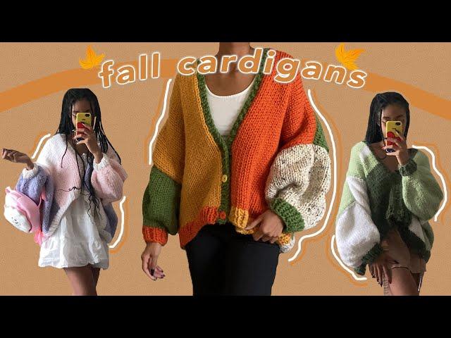  Fall Cardigan | Knitting cardigans for the first time ever (+ tutorial for beginners)