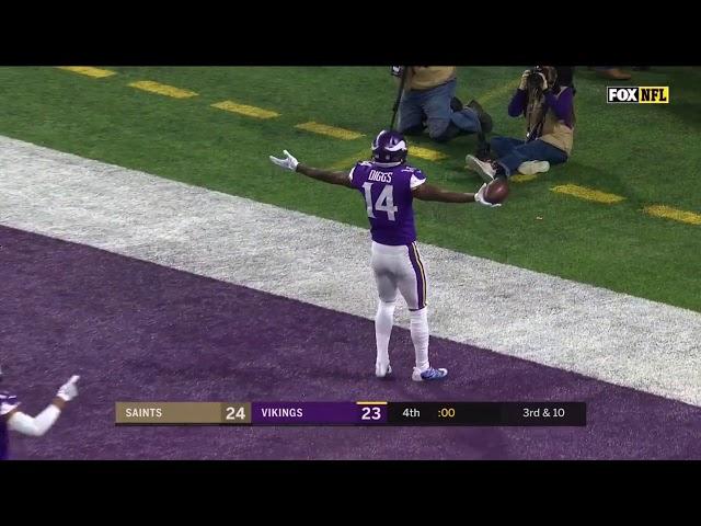 Stefon Diggs Unbelievable Game-Winning Touchdown! | 2018 NFC Divisional Game Highlights