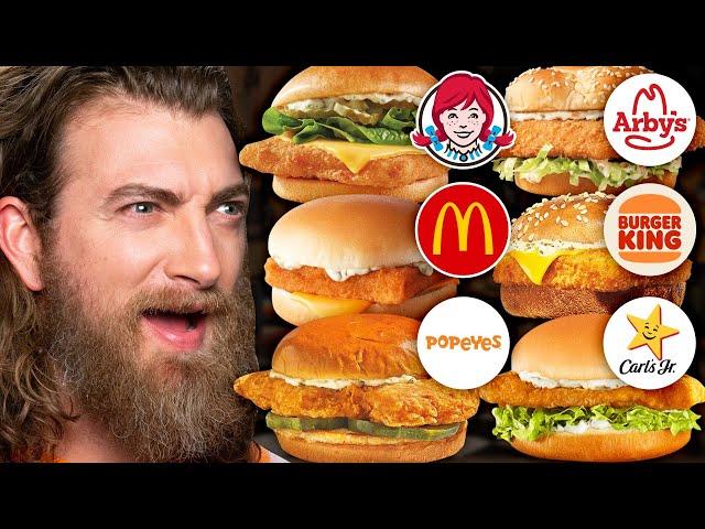 Blind Fast Food Fish Sandwich Taste Test