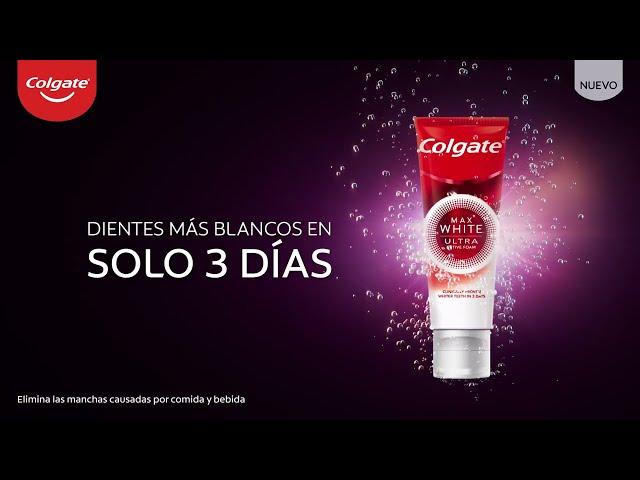 Nueva pasta de dientes blanqueadora Colgate Max White Ultra