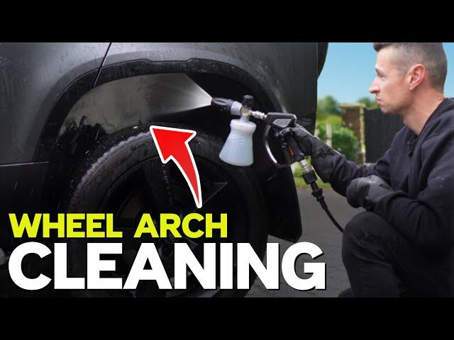 How to Deep Clean wheel arches without removing the Wheels