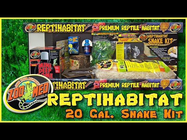 Zoo Med 20 Gallon ReptiHabitat™ Snake Kit