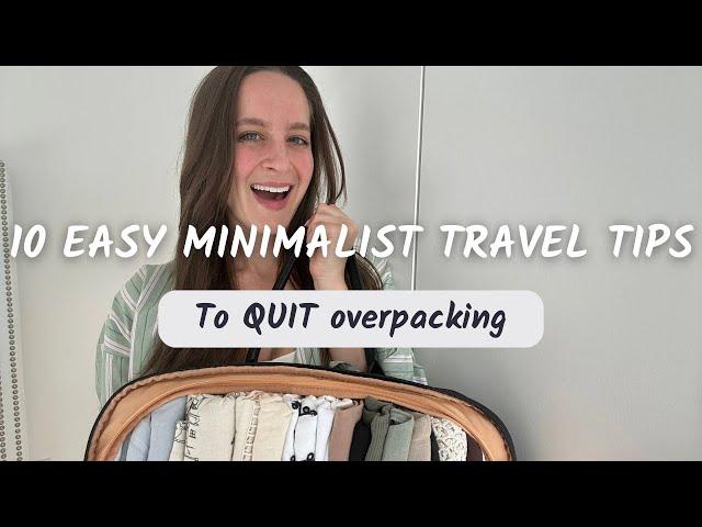 Learn to pack like a PRO with these 10 EASY travel packing tips