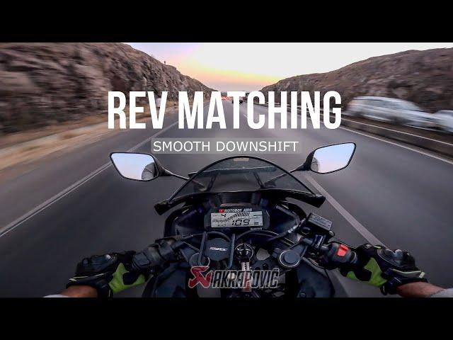 Master Rev Matching on ANY Bike  INSANE Exhaust Sound + Tips | R15 V3 with Akrapovic R9 | #r15v3