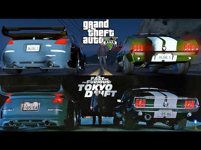 Recreating Fast Furious Tokyo Drift Scene in GTA 5