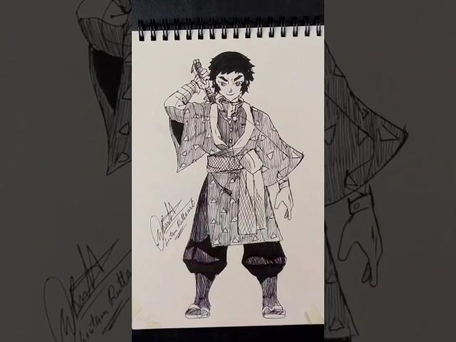 Speed drawing Stickman kaigoku   #shorts #anime #art #viral