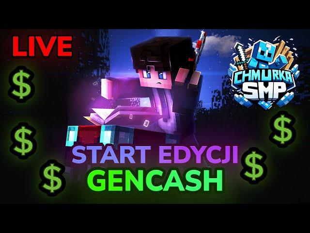  WIECZORNY LIVE | GRAMY W MINECRAFT  | Wbijaj na GENCASHA ChmurkaSmp.pl 