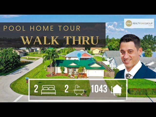 Pool Home Tour - Walk Thru - 16259 Willow Stream Ln North Fort Myers