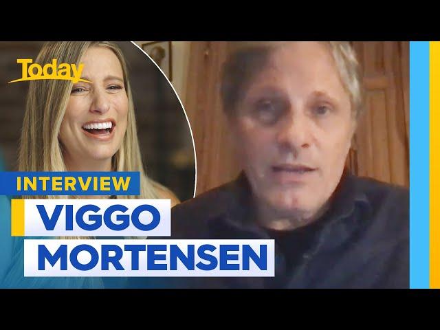 Viggo Mortensen catches up with Today | Today Show Australia