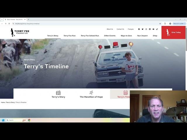 Sports and Humor (Episode 12): "Terry Fox: My GOAT of Sports Heroes"