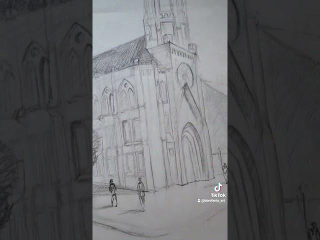Архитектурная зарисовка) #художник #art #картина