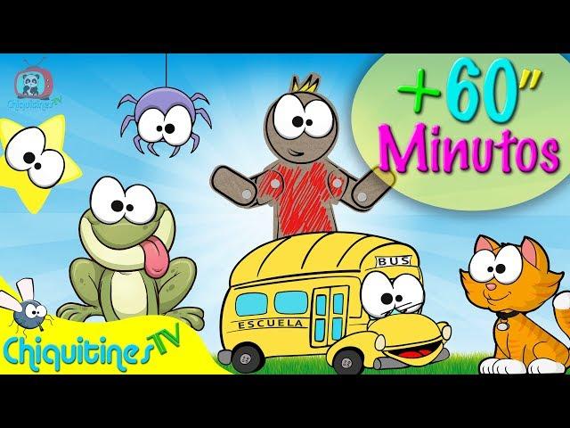 60 minutos de música infantil  - ChiquitinesTV