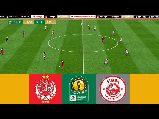 Wydad Athletic Club vs Simba SC ● CAF Champions League 2023/24 | 9 December 2023 Gameplay