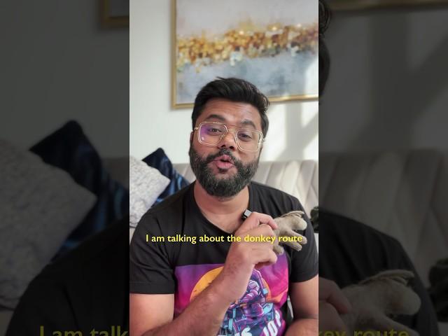 #Dunki - Donkey route to USA: how its affecting reputation of Indian passport #shorts