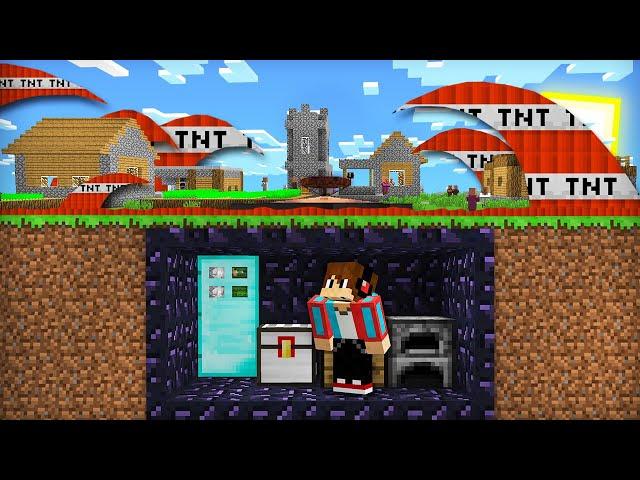 КАК МНЕ ПЕРЕЖИТЬ ЦУНАМИ ИЗ ДИНАМИТА В МАЙНКРАФТ | Компот Minecraft