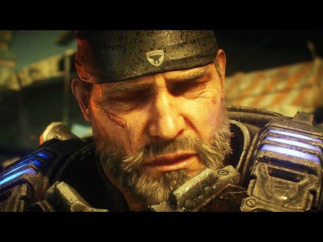 GEARS OF WAR 5 - Marcus Fenix Finds out about JD Fenix and DEL