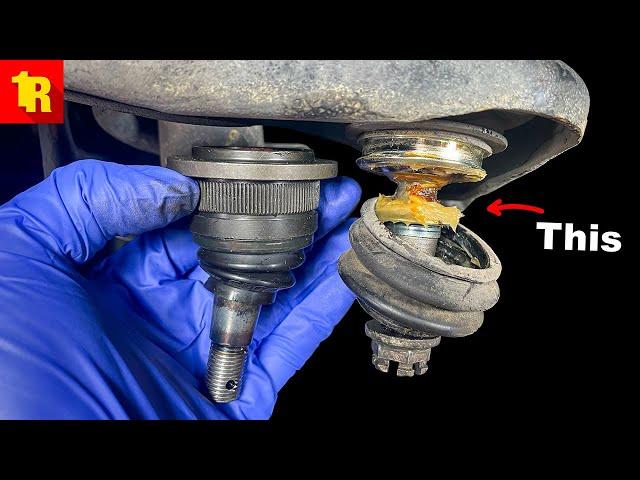 Here's Why You DON'T MESS WITH Toyota Factory Upper Ball Joints!!