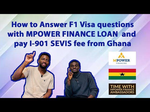 HOW TO ANSWER YOUR F1 VISA STUDENT LOAN QUESTIONS AT THE USA EMBASSY