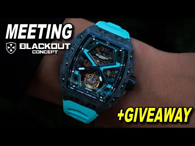 I FLEW To Geneva To Meet Blackout Concept + GIVEAWAY