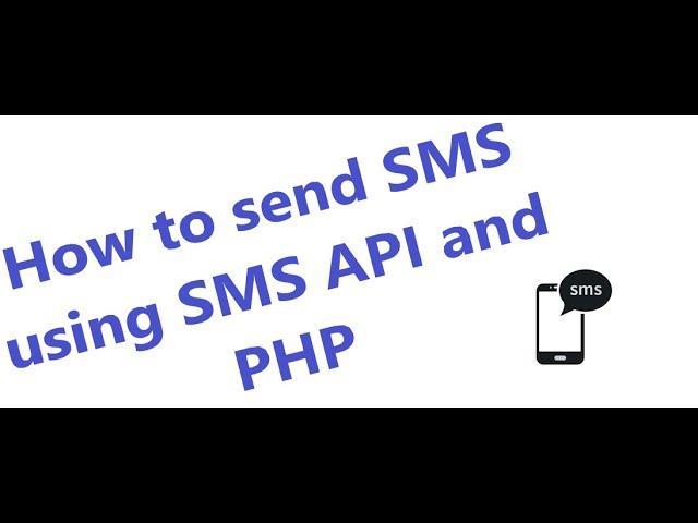 How to send  SMS in php