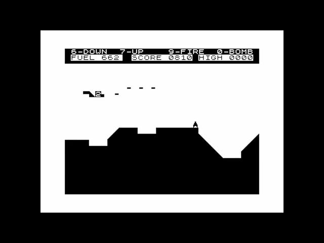 QS Scramble for the ZX81