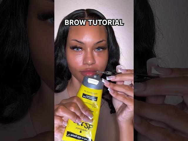 Brow Tutorial: How to get the Laminated Brow Look! #browtutorial #makeuptutorial